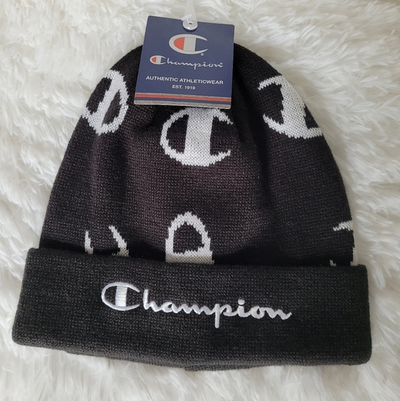 Champion Other - Champion beanie black & white Unisex